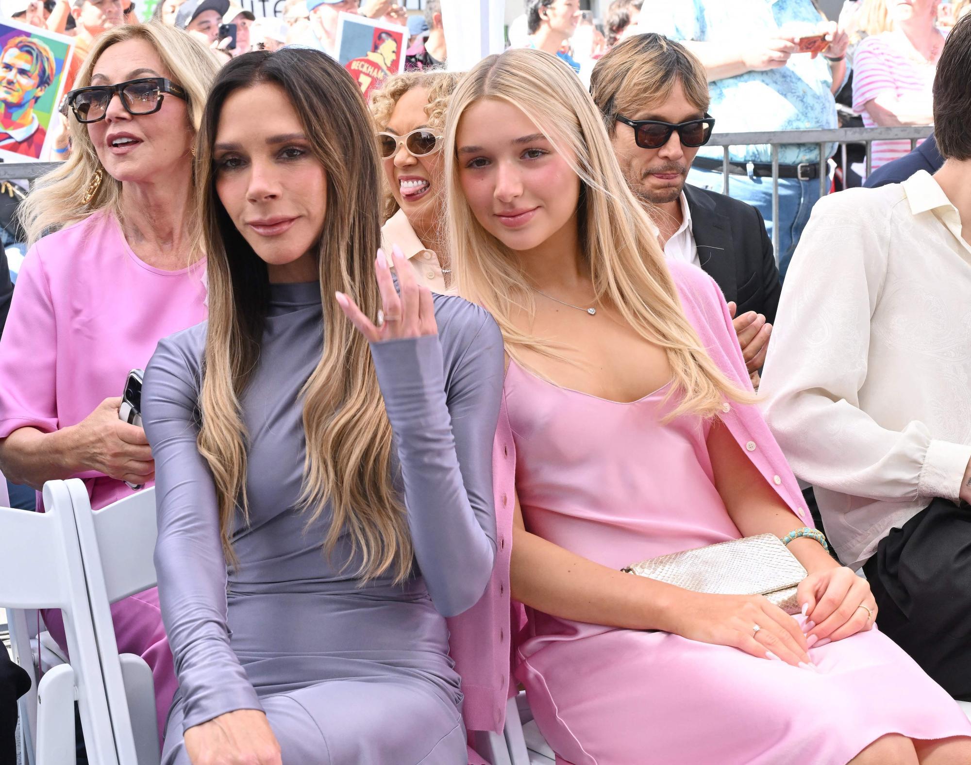 Harper und Victoria Beckham