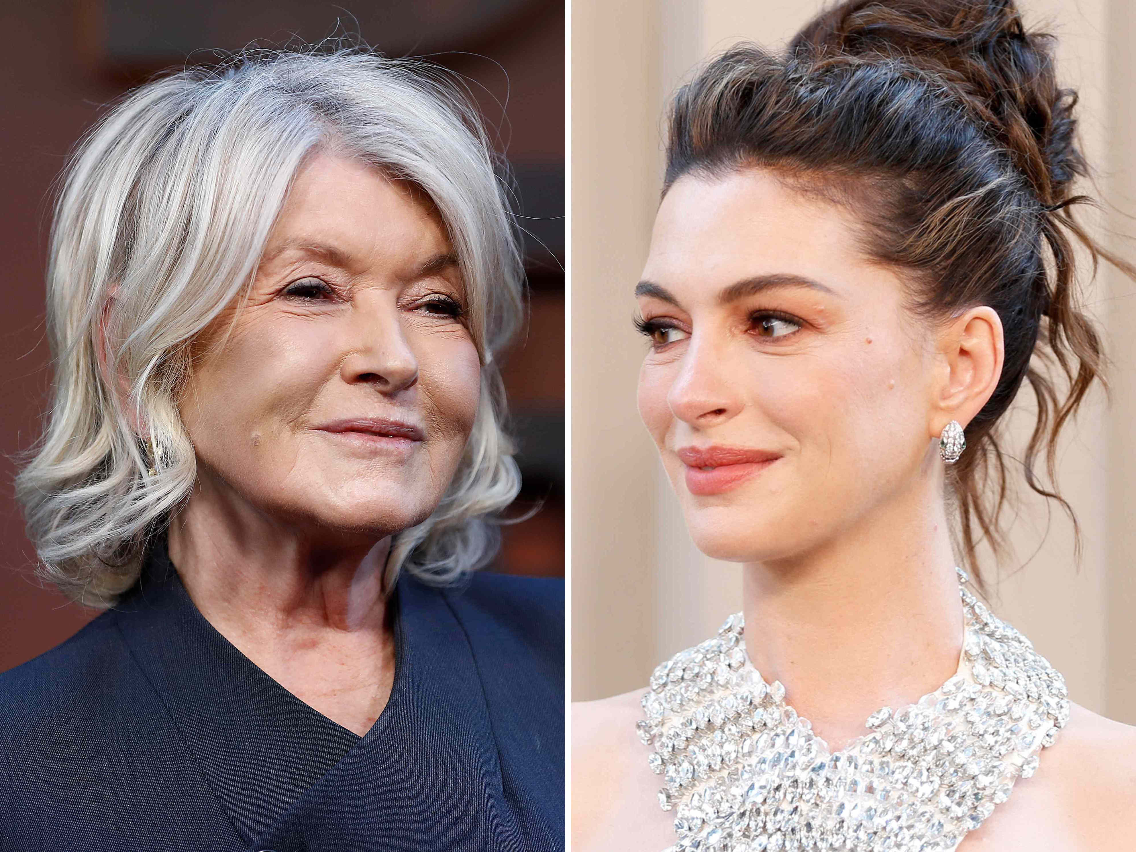 Martha Stewart, 84, copied Anne Hathaway, 43, and swapped jeans for the comfy summer pants that look just as chic