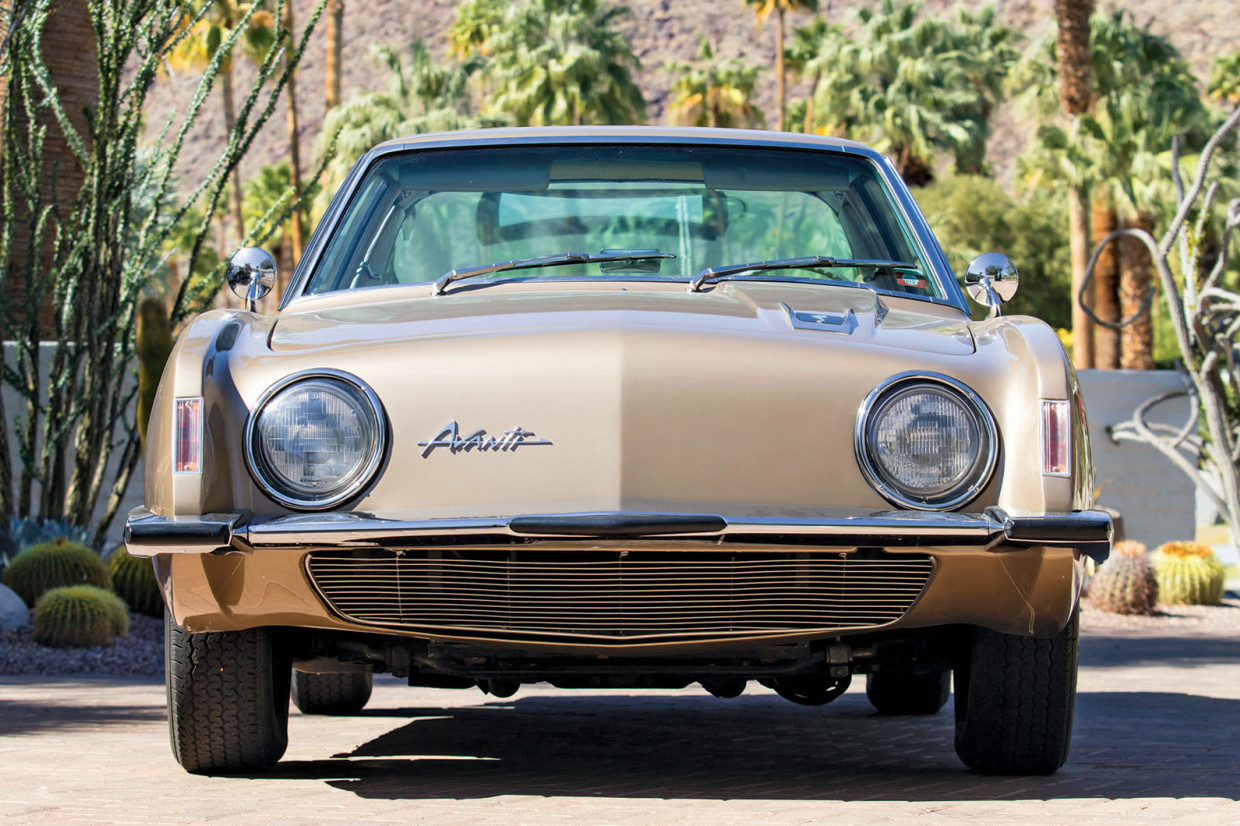 Studebaker Avanti classic car front view
