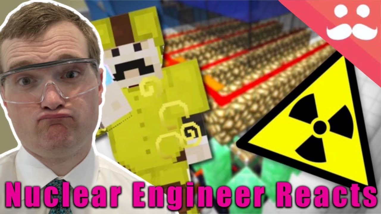 Nuclear engineer reacts to building a nuclear reactor in Minecraft