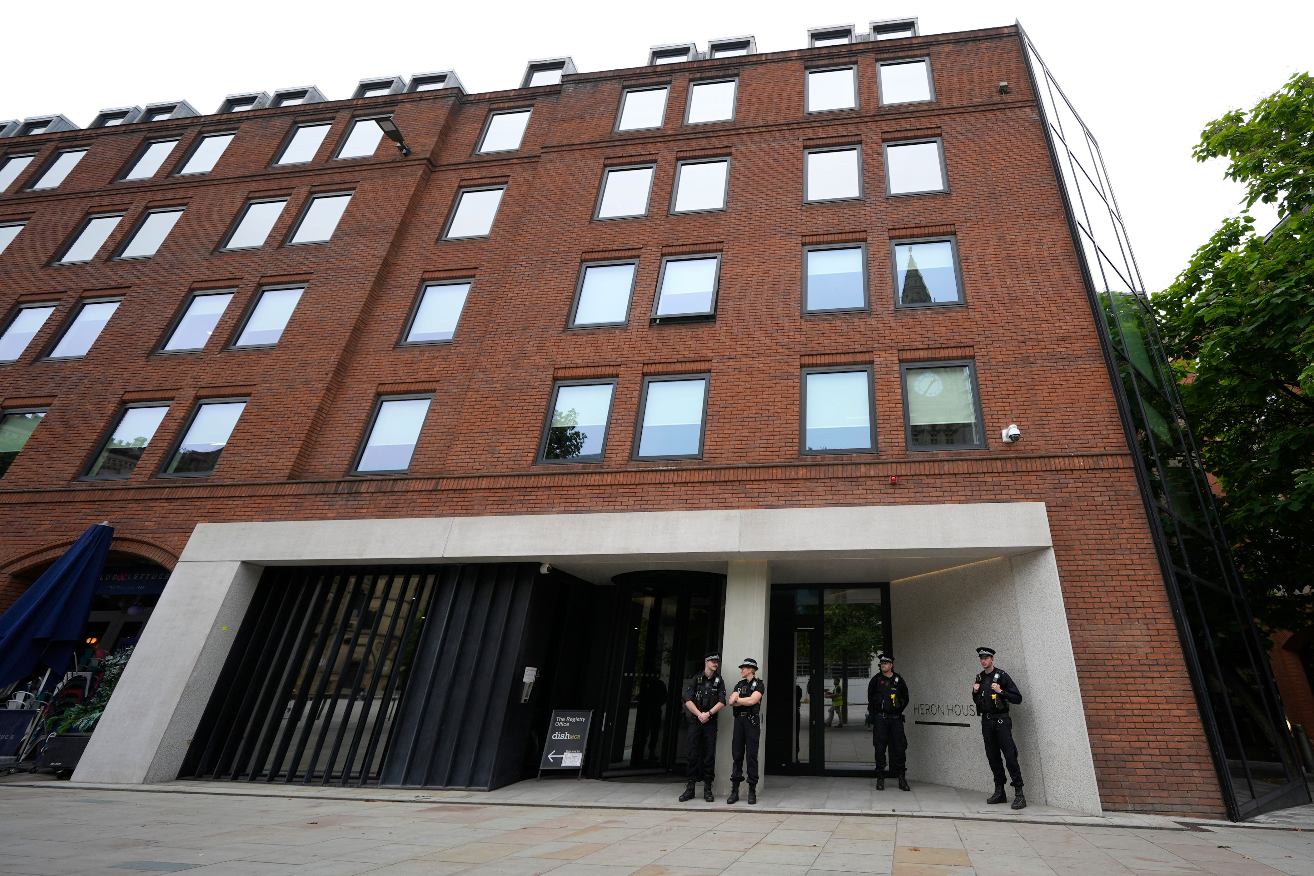 No 10 North, located in Heron House, central Manchester (PA)