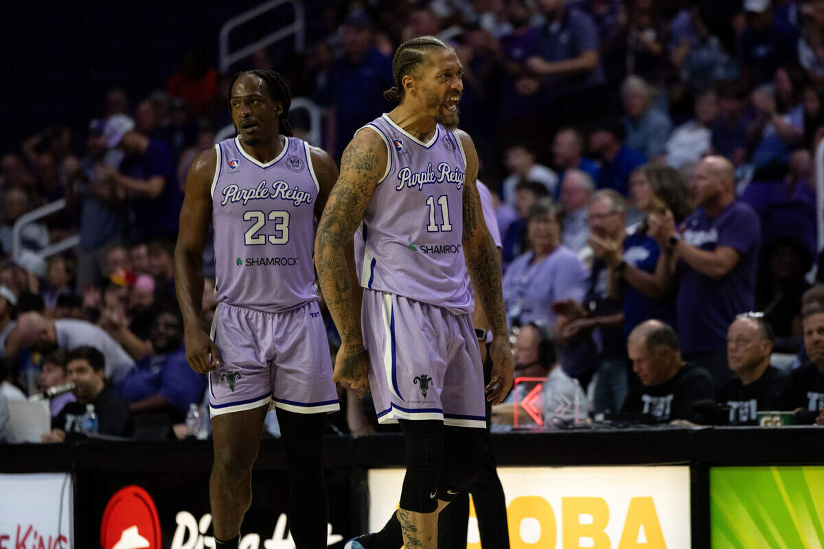 Michael Beasley stars in K-State homecoming as Purple Reign defeats JHX Hoops