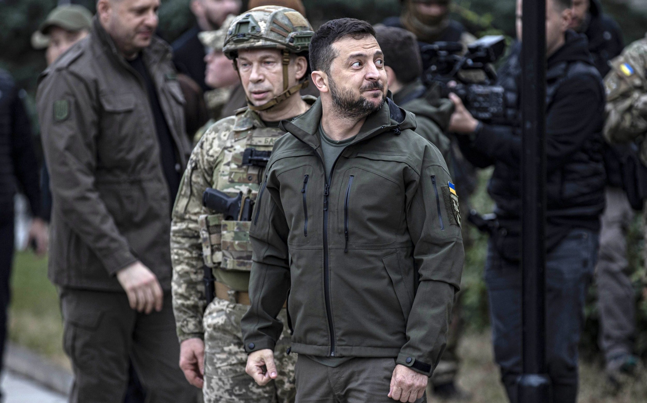 Volodymyr Zelensky sided with protesters and sacked his top general Oleksandr Syrskyi