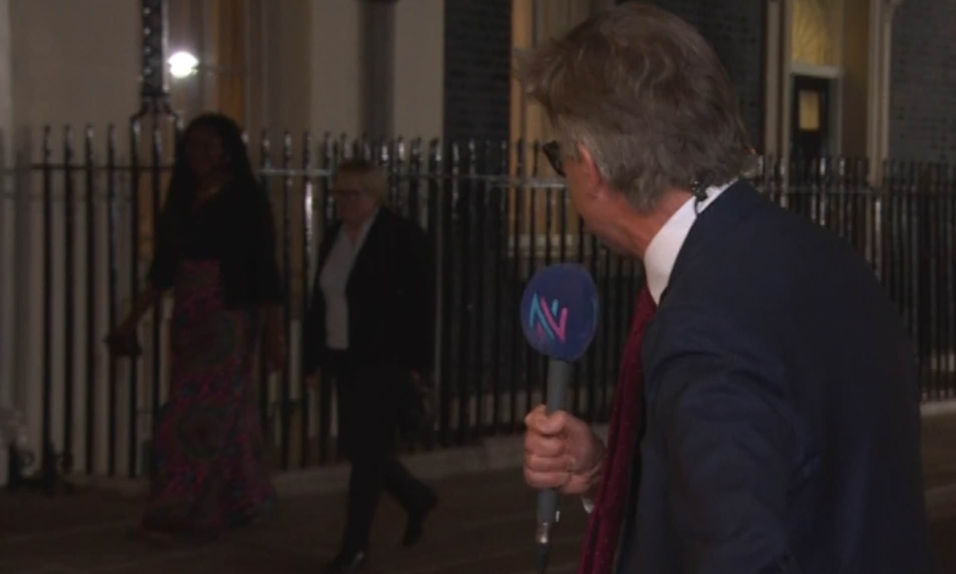 Another Labour U-turn! Miatta Fahnbulleh and Angela Eagle leave Downing Street and walk wrong way