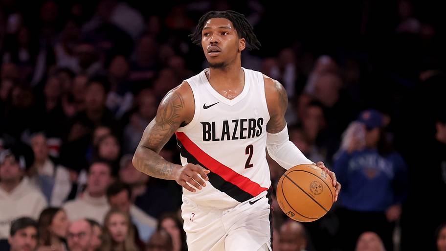 Portland Trail Blazers guard Caleb Love