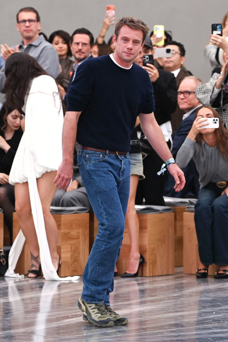 Jonathan Anderson on the catwalk, Christian Dior show. Pic: Shutterstock
