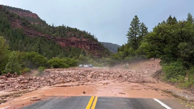 Southwestern Colorado highway reopens after mudslides injure motorcyclist