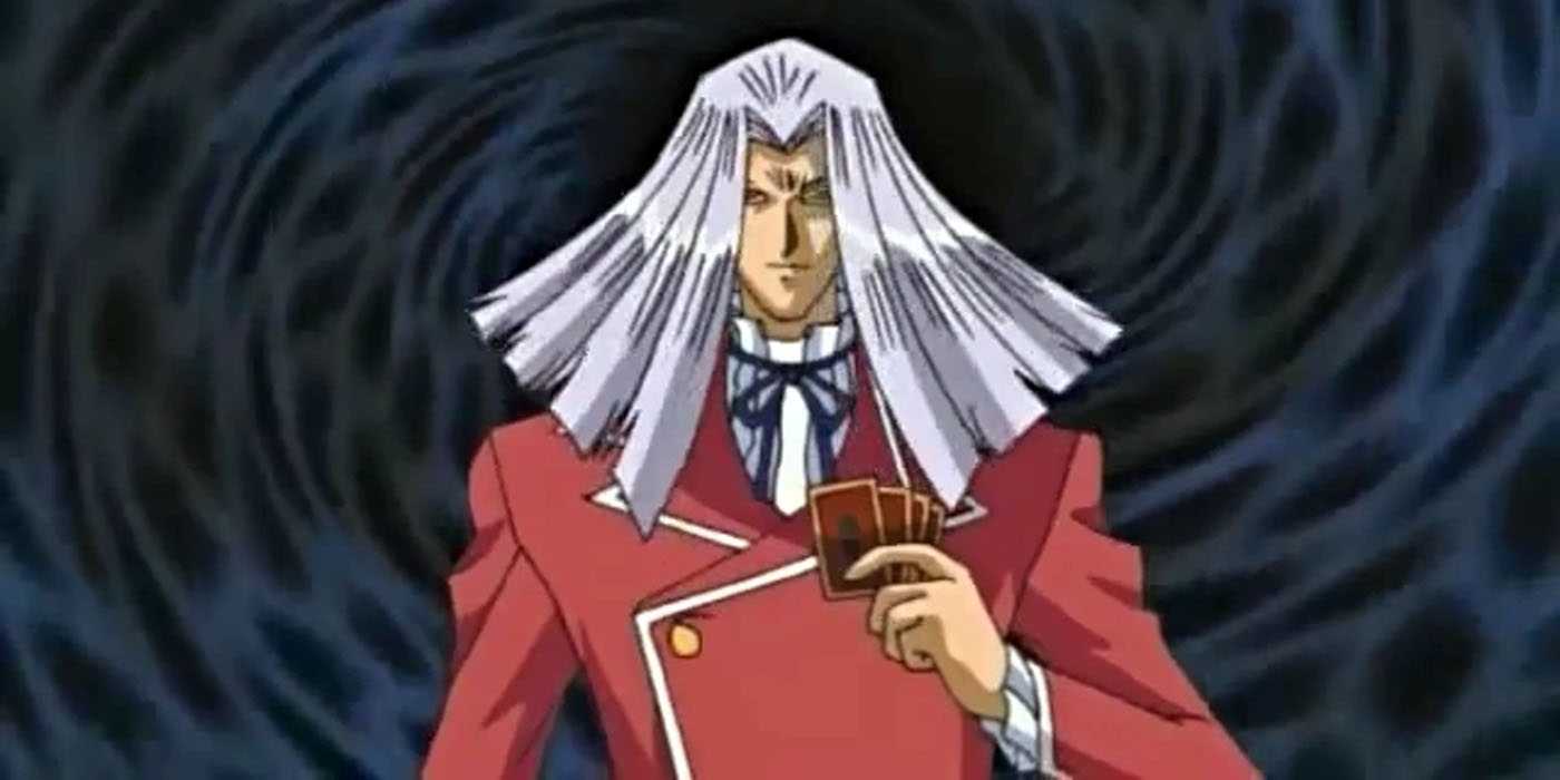 Pegasus in the Shadow Game in Yu-Gi-Oh!