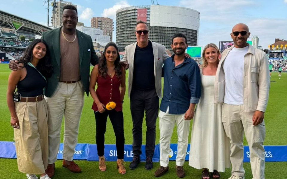 Ajinkya Rahane signs for a commentary stint at The Hundred