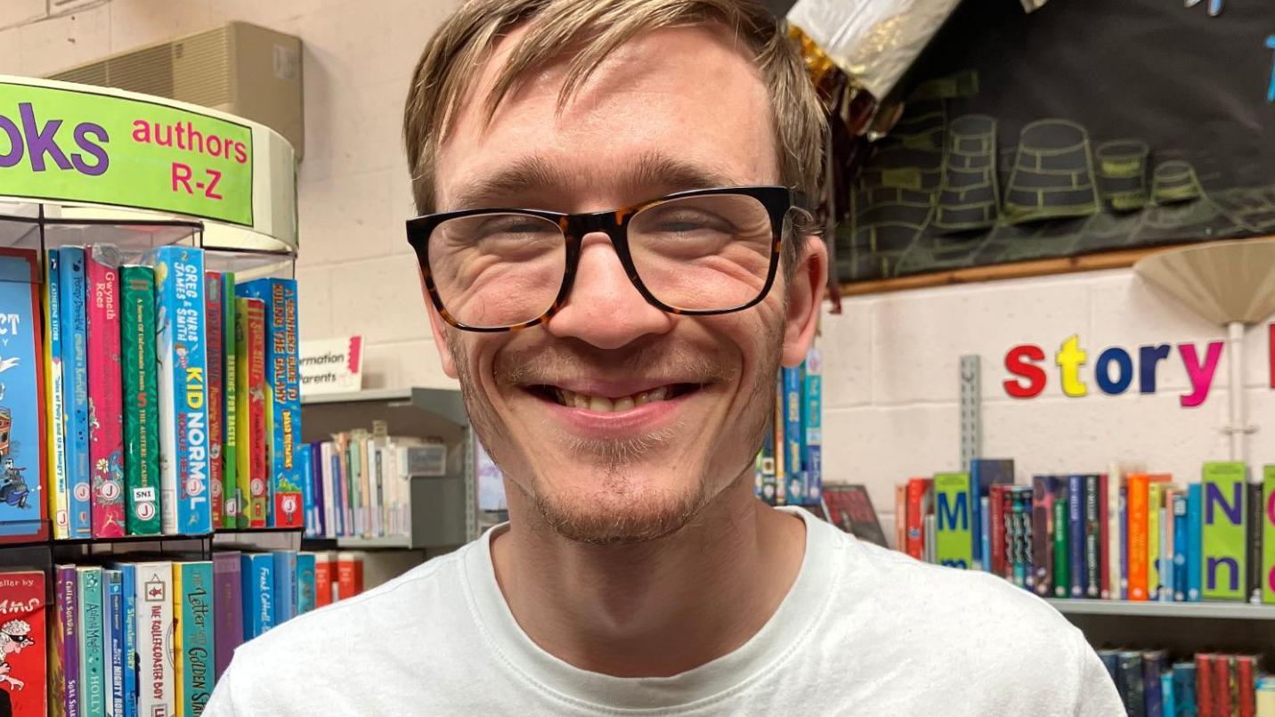 The father-of-one hopes that by telling his story, other adults will seek help