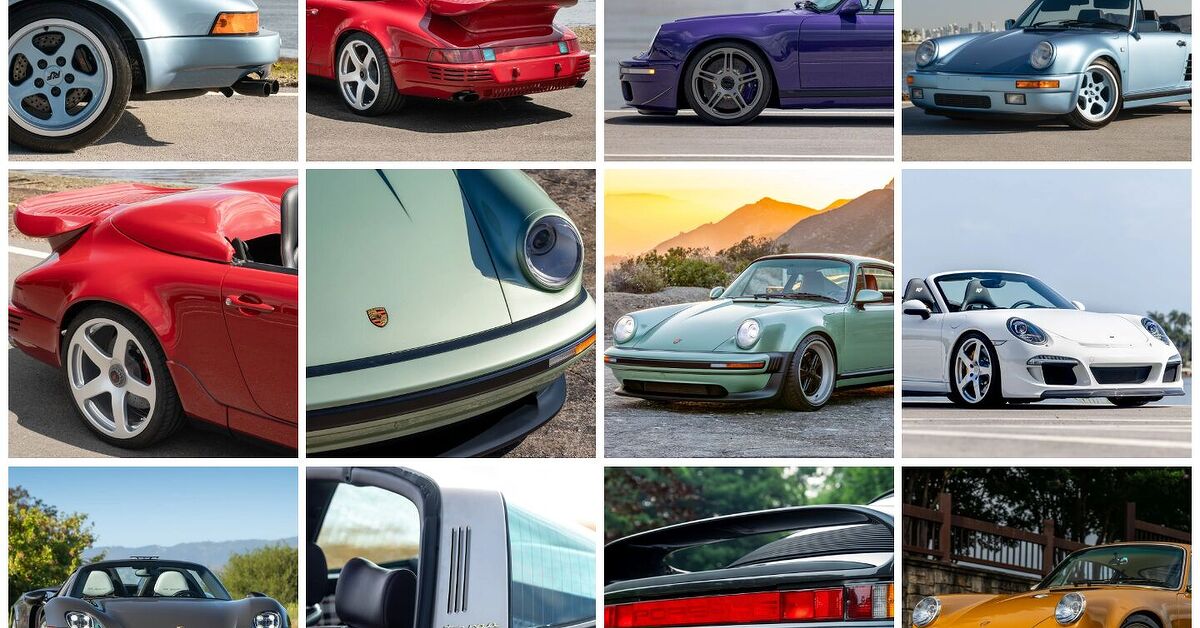 Rare Porsche, RUF, and Singer 911s up for sale at the Quail next month