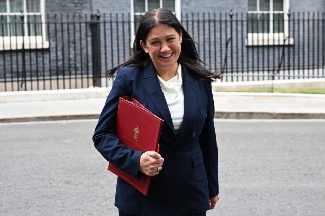 LONDON, ENGLAND - JULY 21: Culture Secretary Lisa Nandy leaves 10 Downing Street following Prime Minister Andy Burnham's first cabinet meeting, on July 21, 2026 in London, England. Andy Burnham appointed key members of his cabinet yesterday evening after becoming Prime Minister earlier in the day. He has pledged to decentralise power via