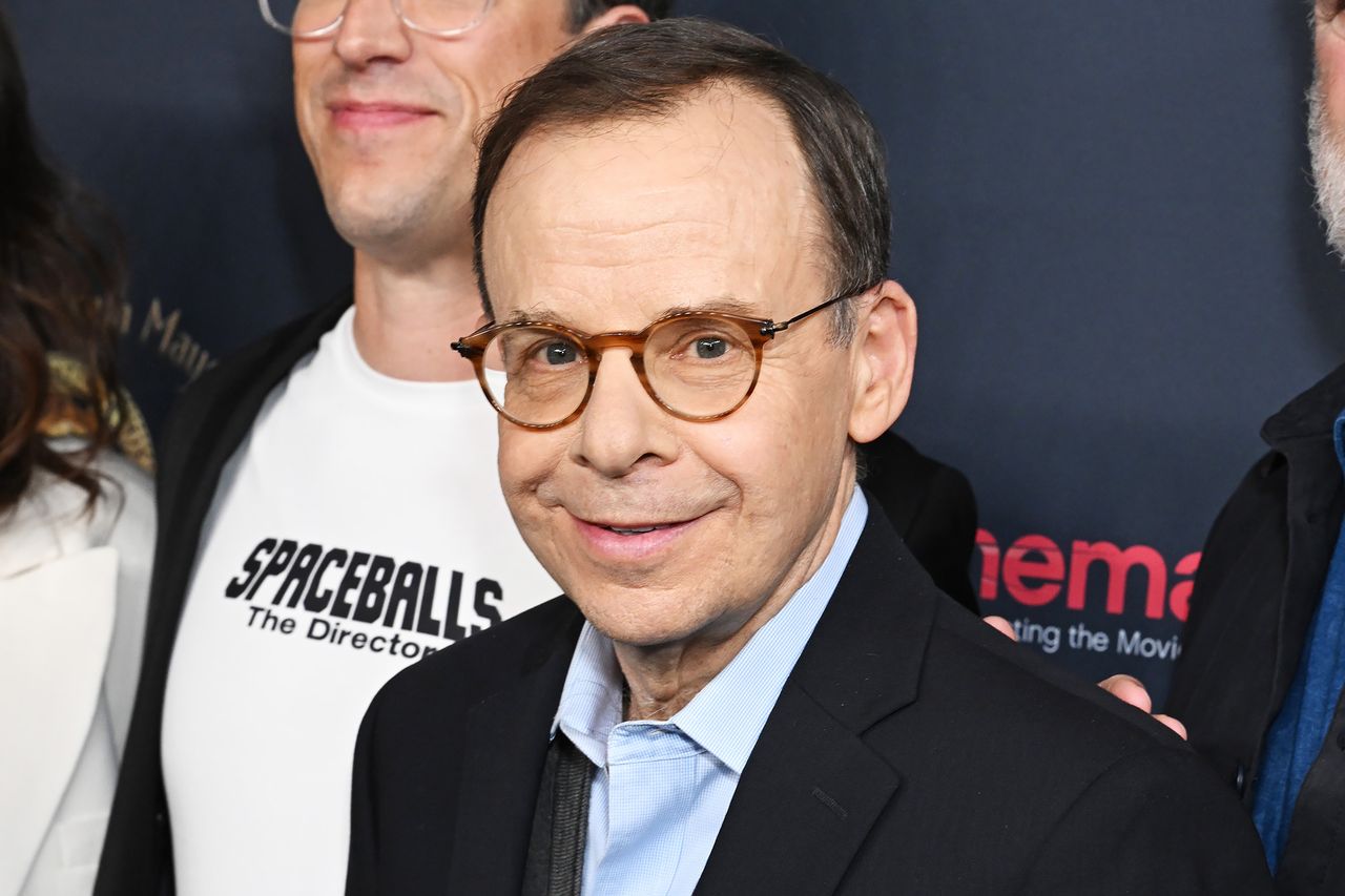 Rick Moranis at the Amazon MGM Photocall during CinemaCon 2026, the official convention of Cinema United, at The Dolby Colosseum at Caesars Palace on April 15, 2026 in Las Vegas, Nevada