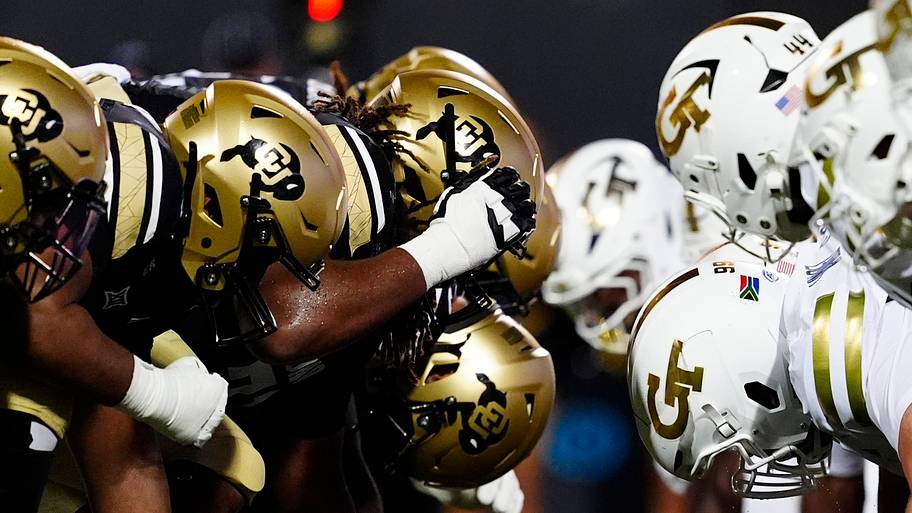 colorado buffaloes cu buffs football defensive line georgia tech yellow jackets week 1 trenches running game ncaa big 12 acc