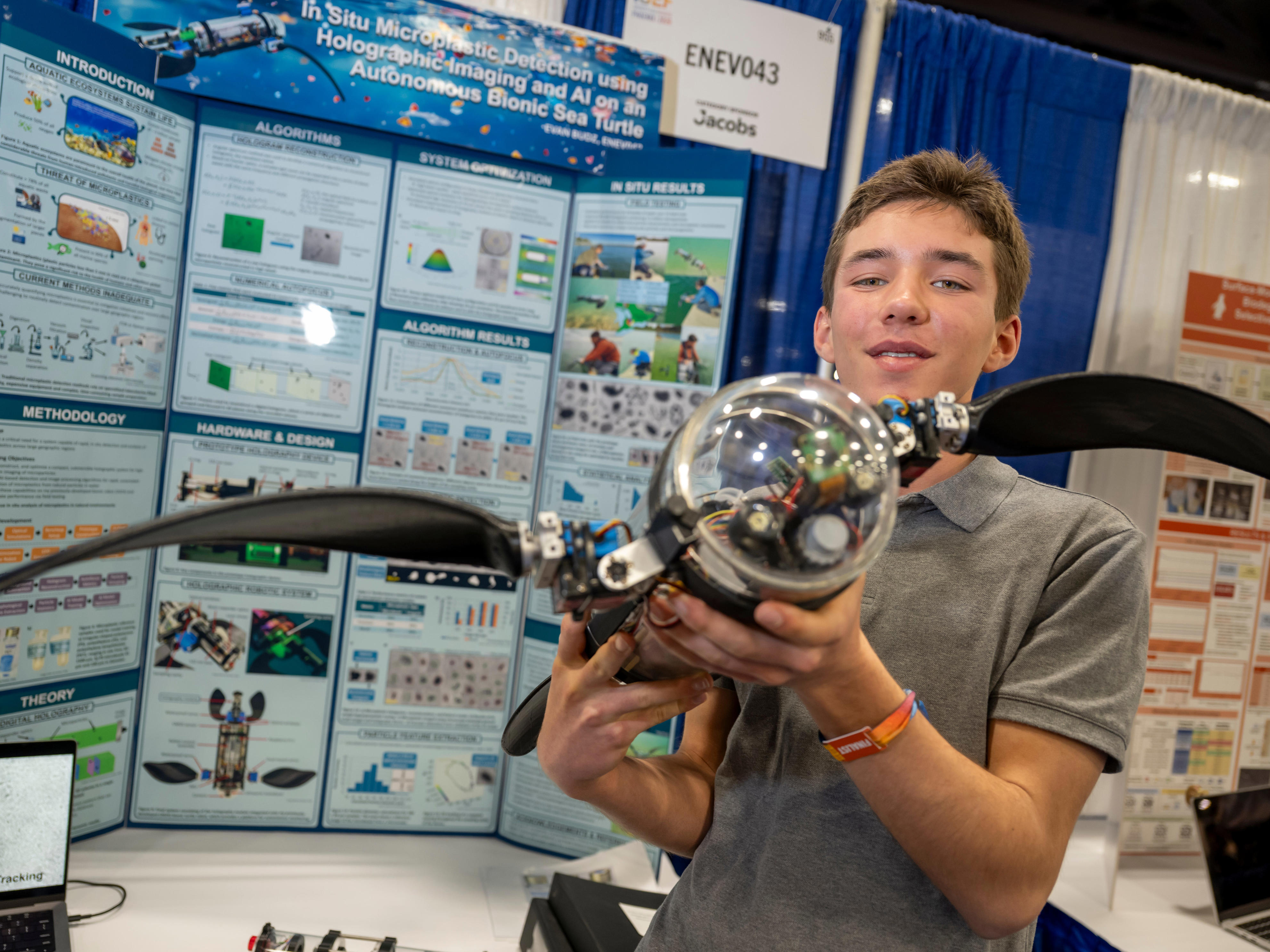 This 16-year-old built an autonomous AI-powered robot turtle that finds ...