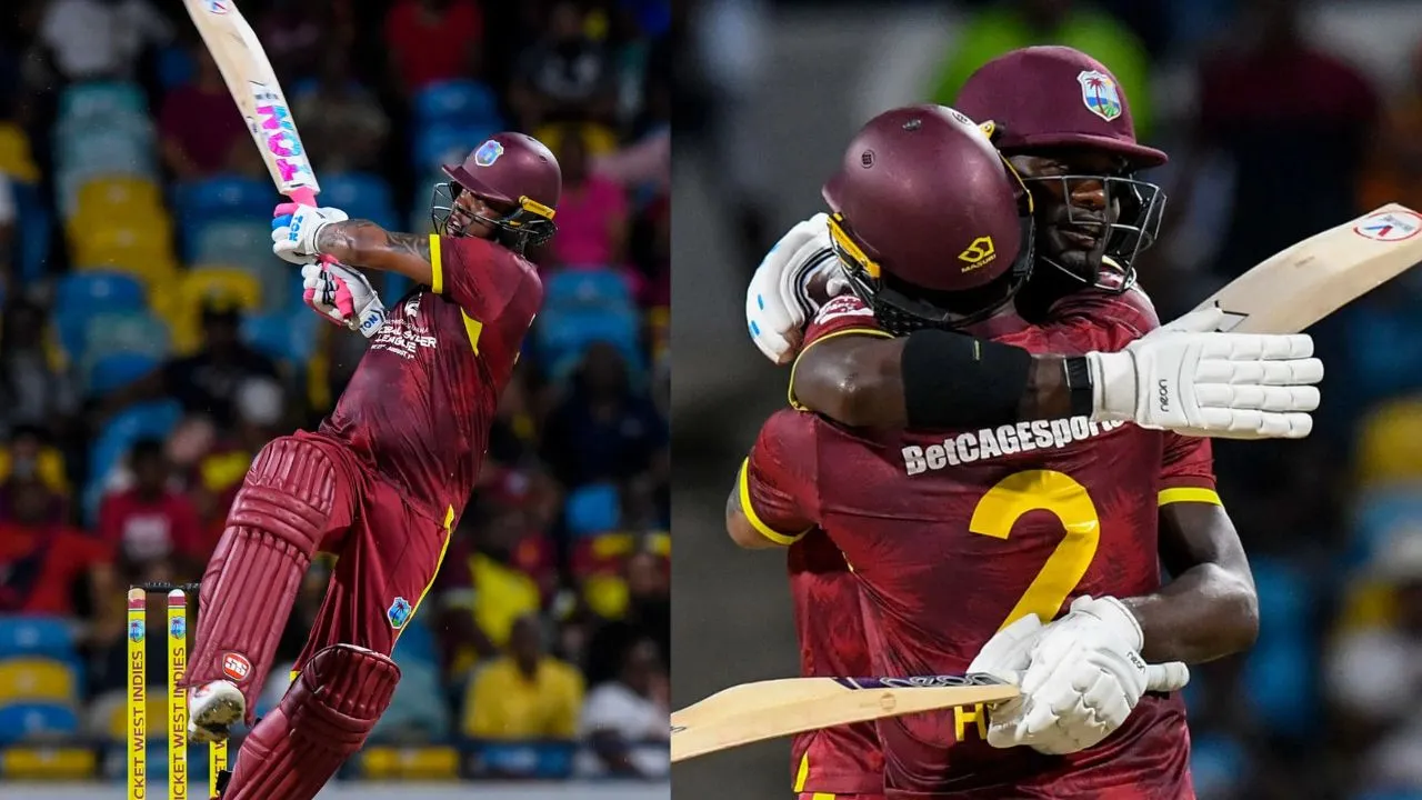 Shimron Hetmyer’s blistering knock powers West Indies to a dominant win over New Zealand in the fifth ODI