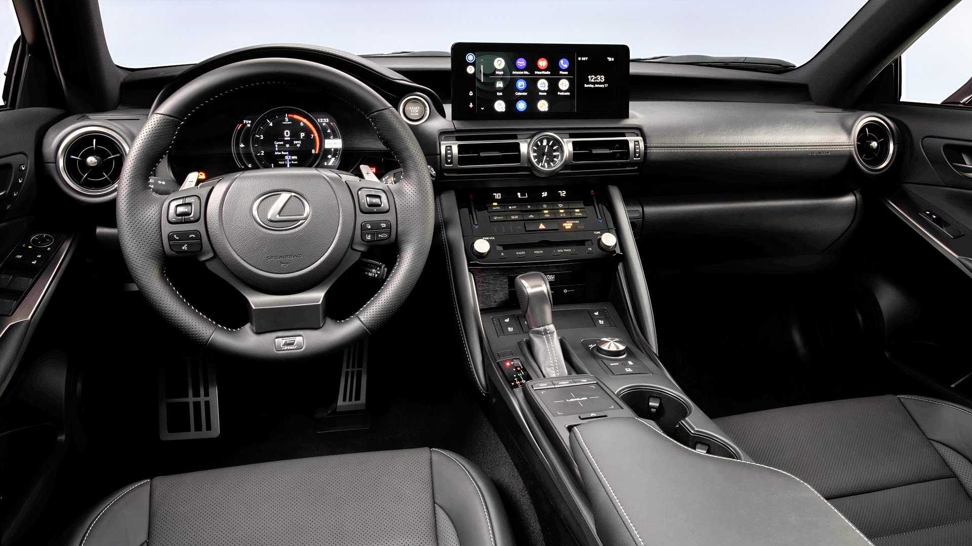 2022 Lexus IS 500 F-SPORT Performance interior