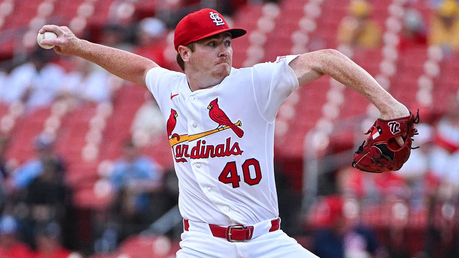 St. Louis Cardinals starting pitcher Hunter Dobbins