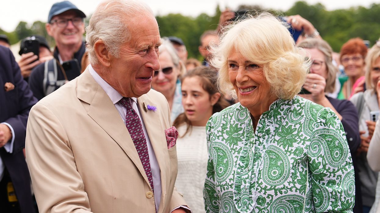 King and Queen present awards on visit to first RHS Sandringham Flower Show