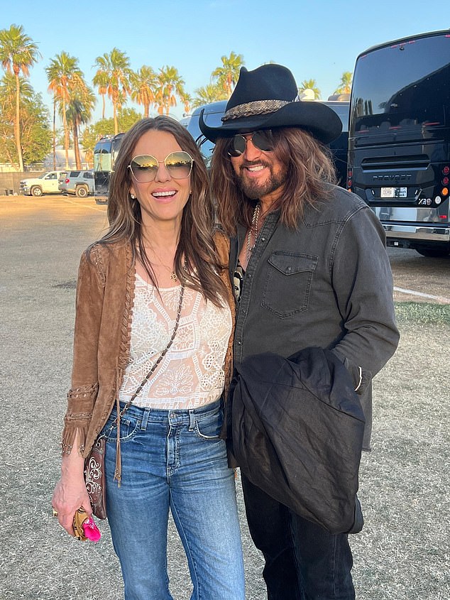 Elizabeth Hurley offers rare insight into romance with Billy Ray Cyrus