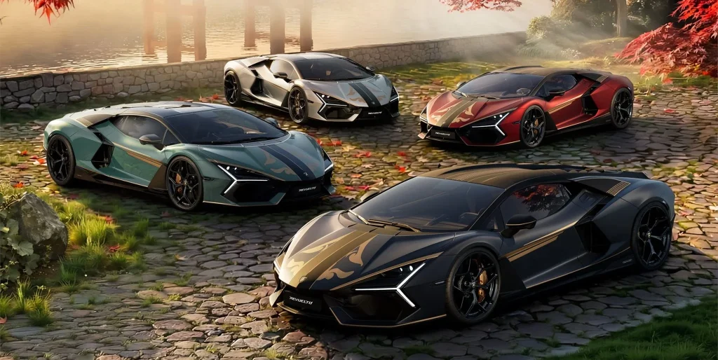 Lamborghini has created a limited-edition Revuelto specifically for Japan
