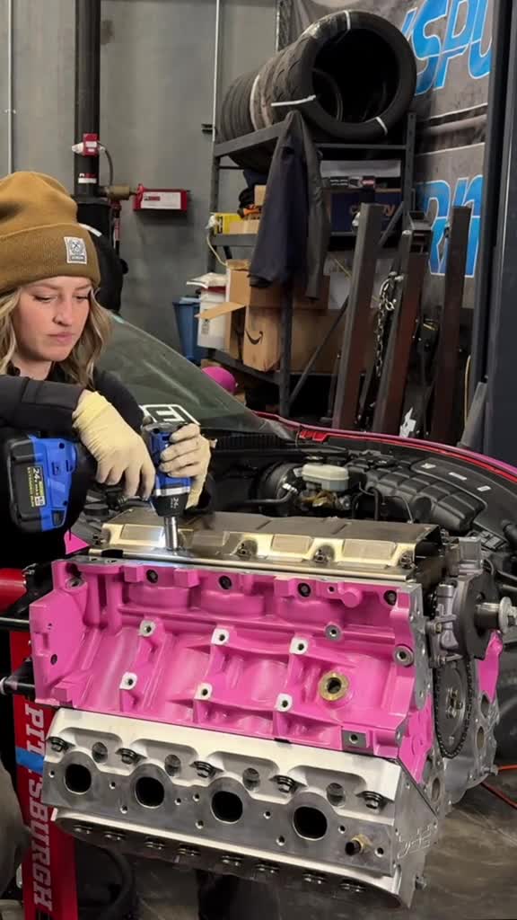 Watch this Corvette engine come back to life