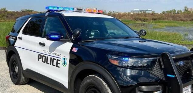 Undated photo of Irvine Police cruiser.