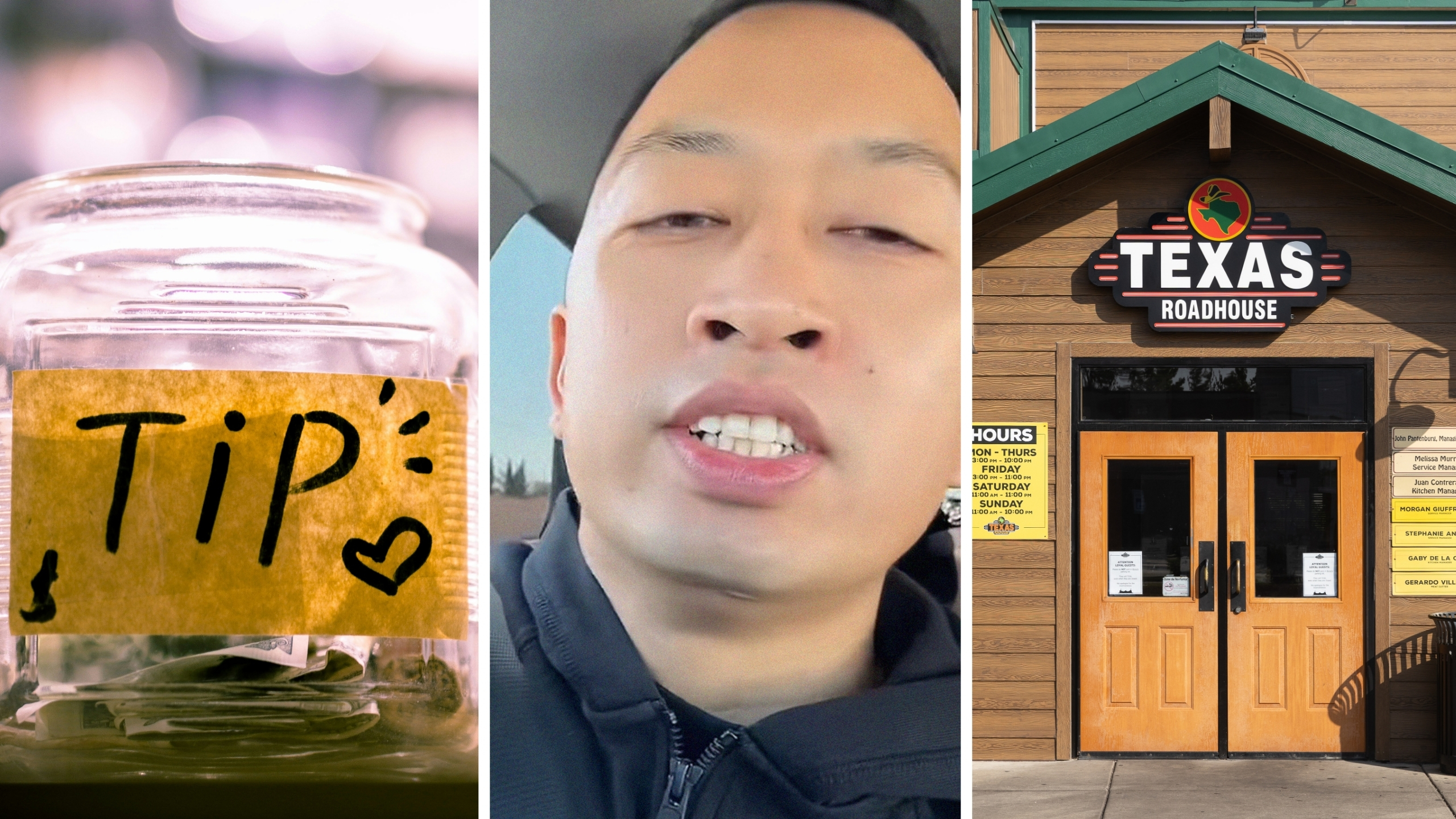 Texas Roadhouse customer asks server cash or card. The server has a shocking response: ‘That way I can hide it’