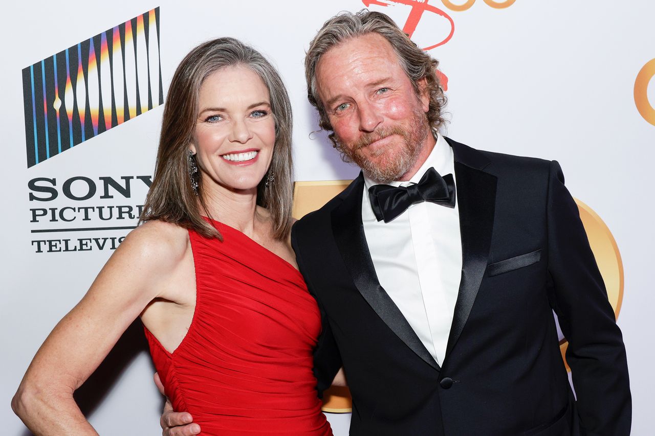 Susan Walters Linden Ashby arrive at 'The Young and The Restless' 50th anniversary celebration in L.A. on March 17, 2023