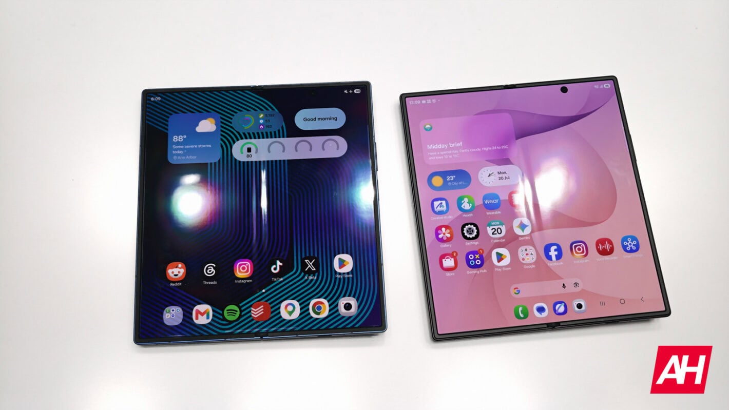 Samung Galaxy Z Fold 8 Ultra crease AH