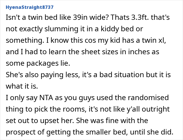 Obese Woman Turns To Friend Asking To Switch B&B Rooms, Ends Up Sobbing Instead