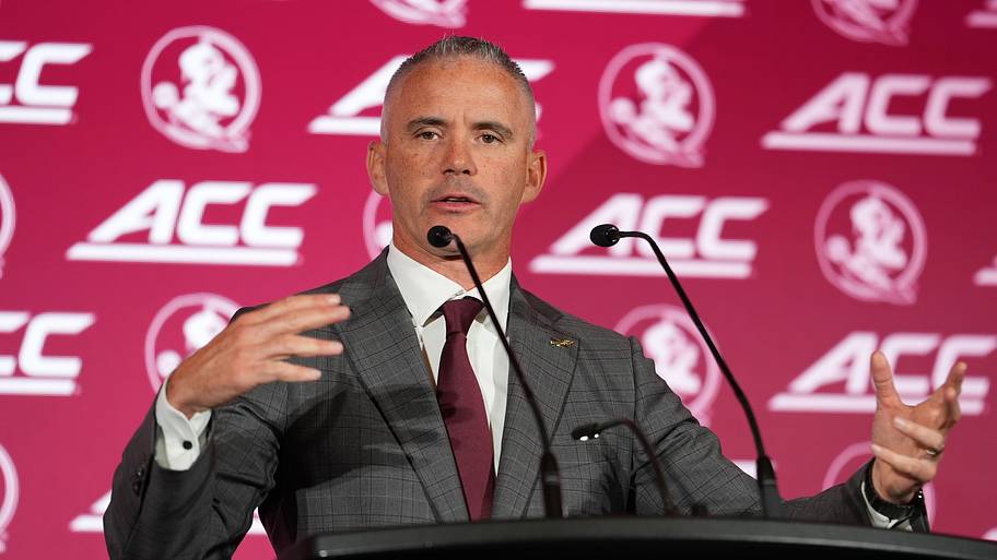 Florida State Seminoles head coach Mike Norvell