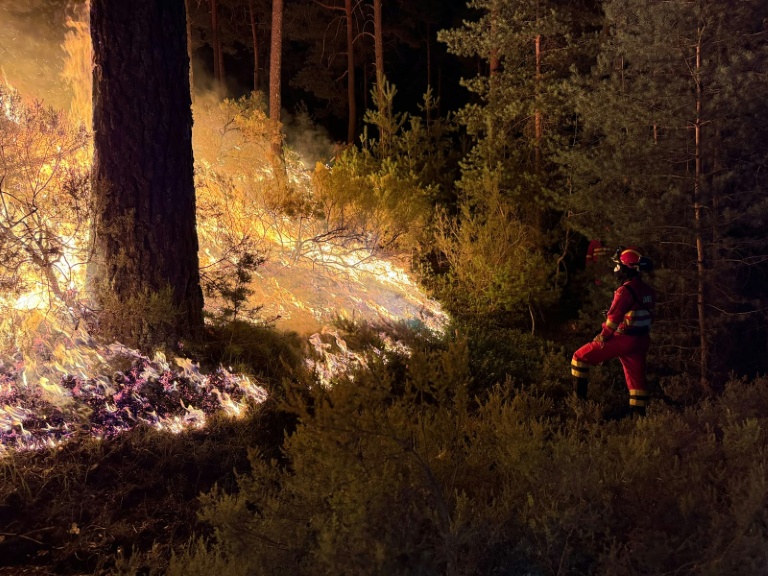Officials have been forced to evacuate 1,200 people
