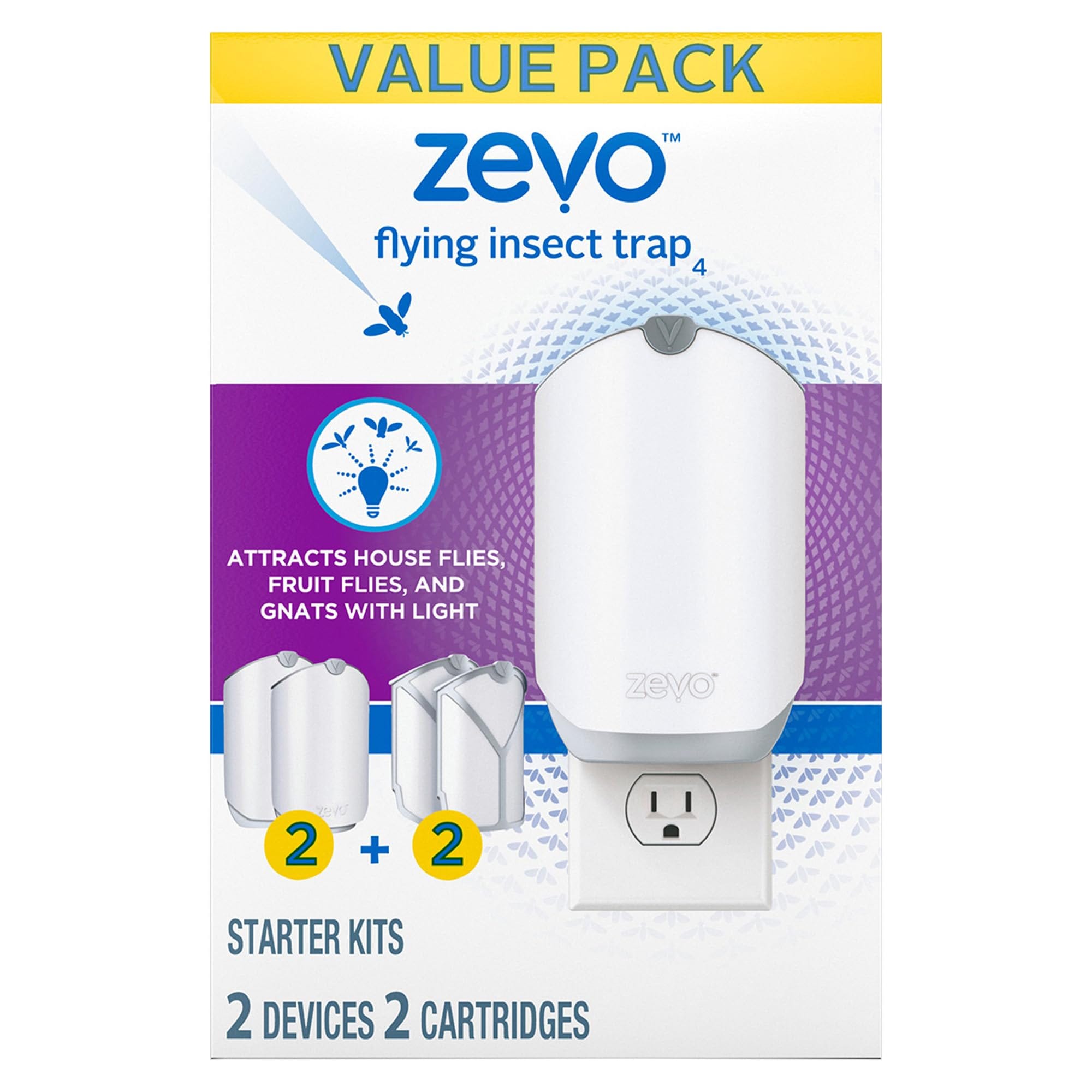 Zevo Flying Insect Trap (Set of 2)