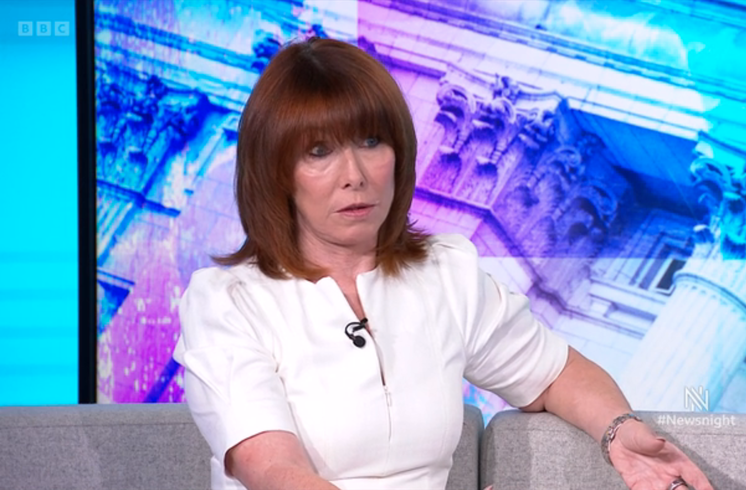 Kay Burley made the comments on Newsnight earlier this month (bbc)