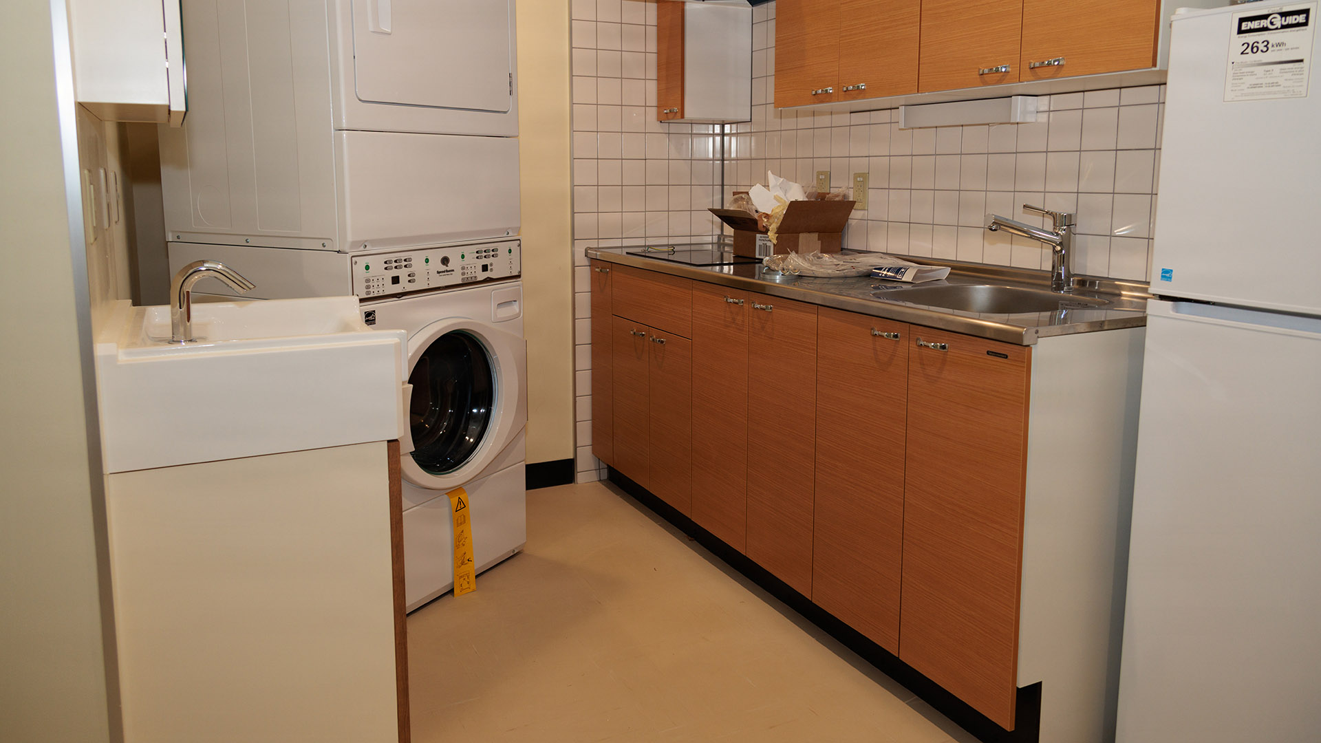 Enlisted Marines living in new barracks in Okinawa will have private bedrooms and shared kitchens.