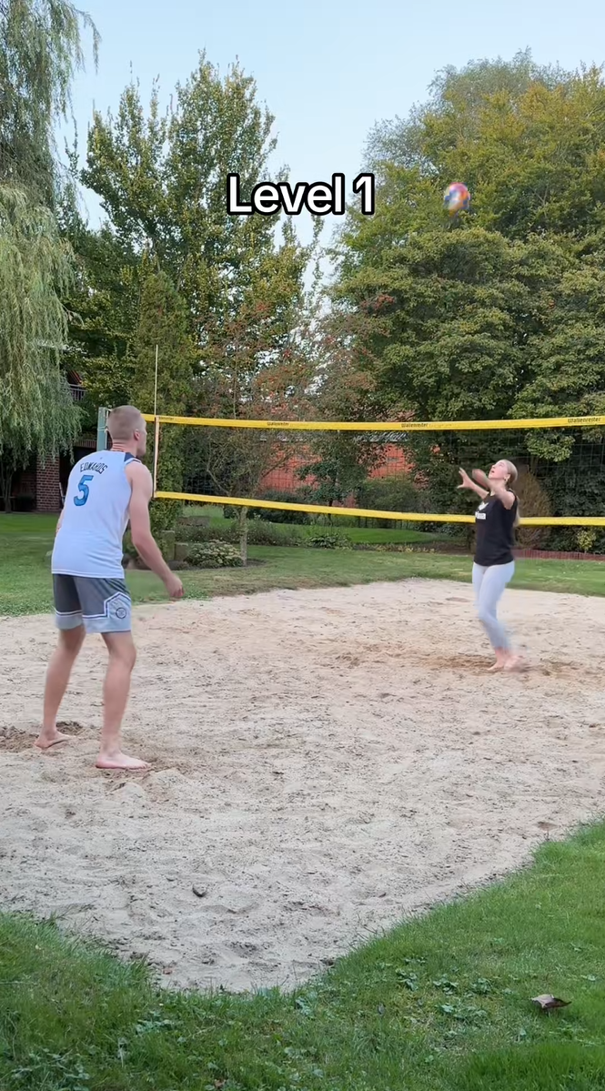 How Good Is My Volleyball Defense Skills Challenge