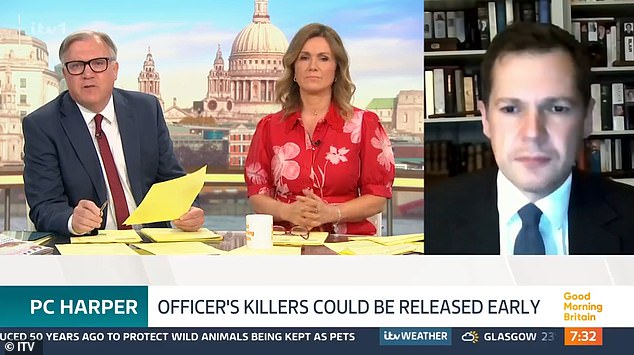 GMB hosts Ed Balls and Susanna Reid speak to Mr Jenrick about the early release of prisoners