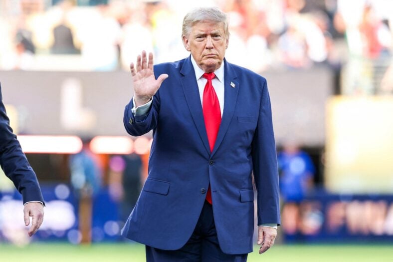 Donald Trump at the World Cup
