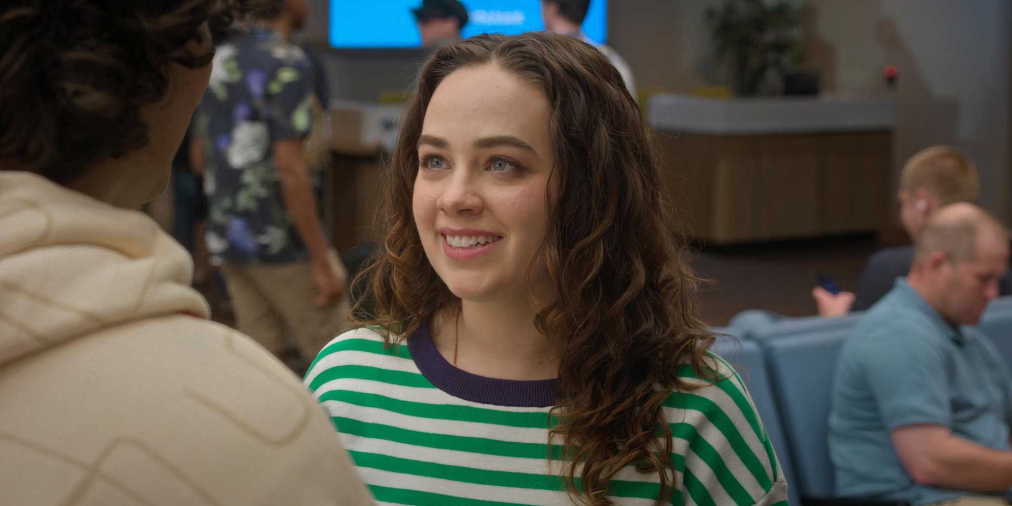 Actress Mary Mouser as Samantha LaRusso in Cobra Kai.
