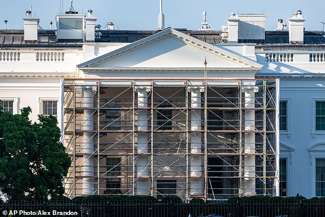 Report: Trump's White House 'restoration' works mask a sinister purpose