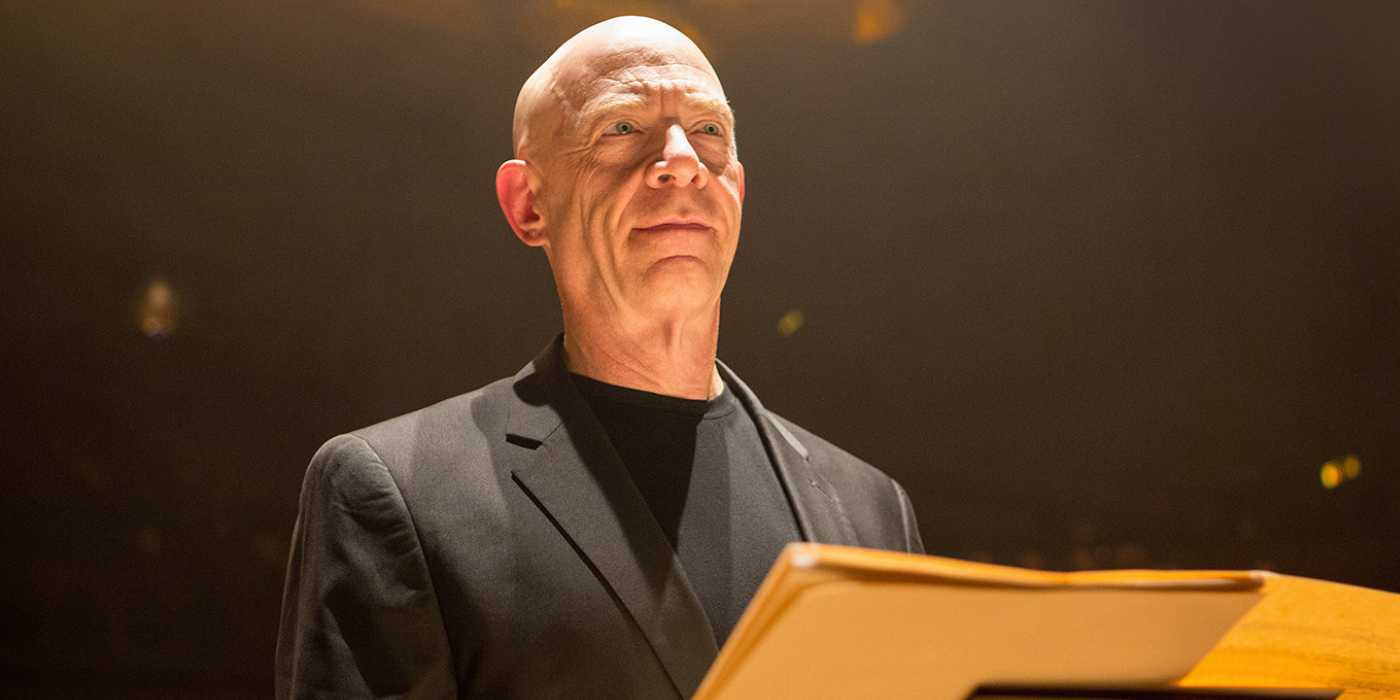 JK Simmons composes in Whiplash