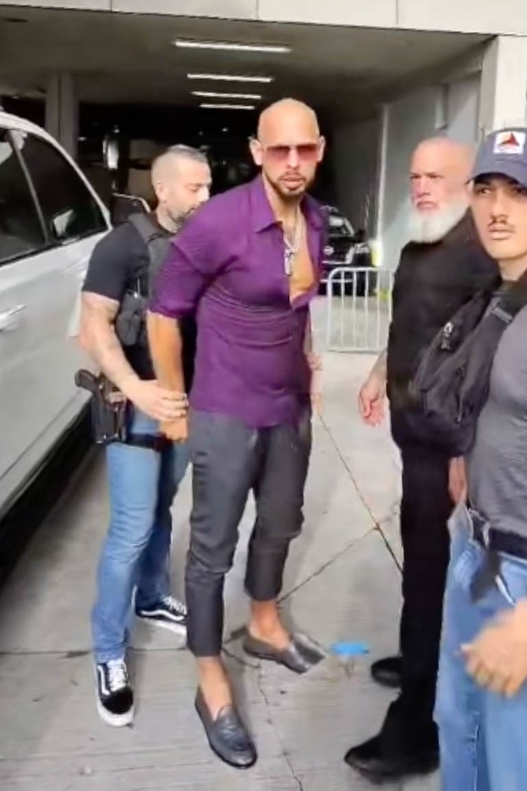 *PREMIUM-EXCLUSIVE* Tate Brothers Andrew and Tristan arrested in Miami!