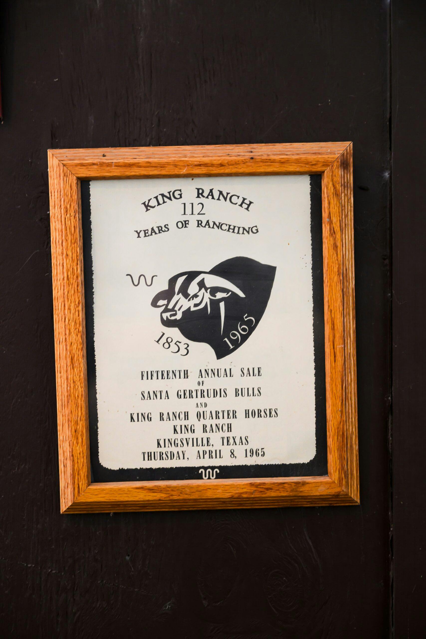 King Ranch wall art