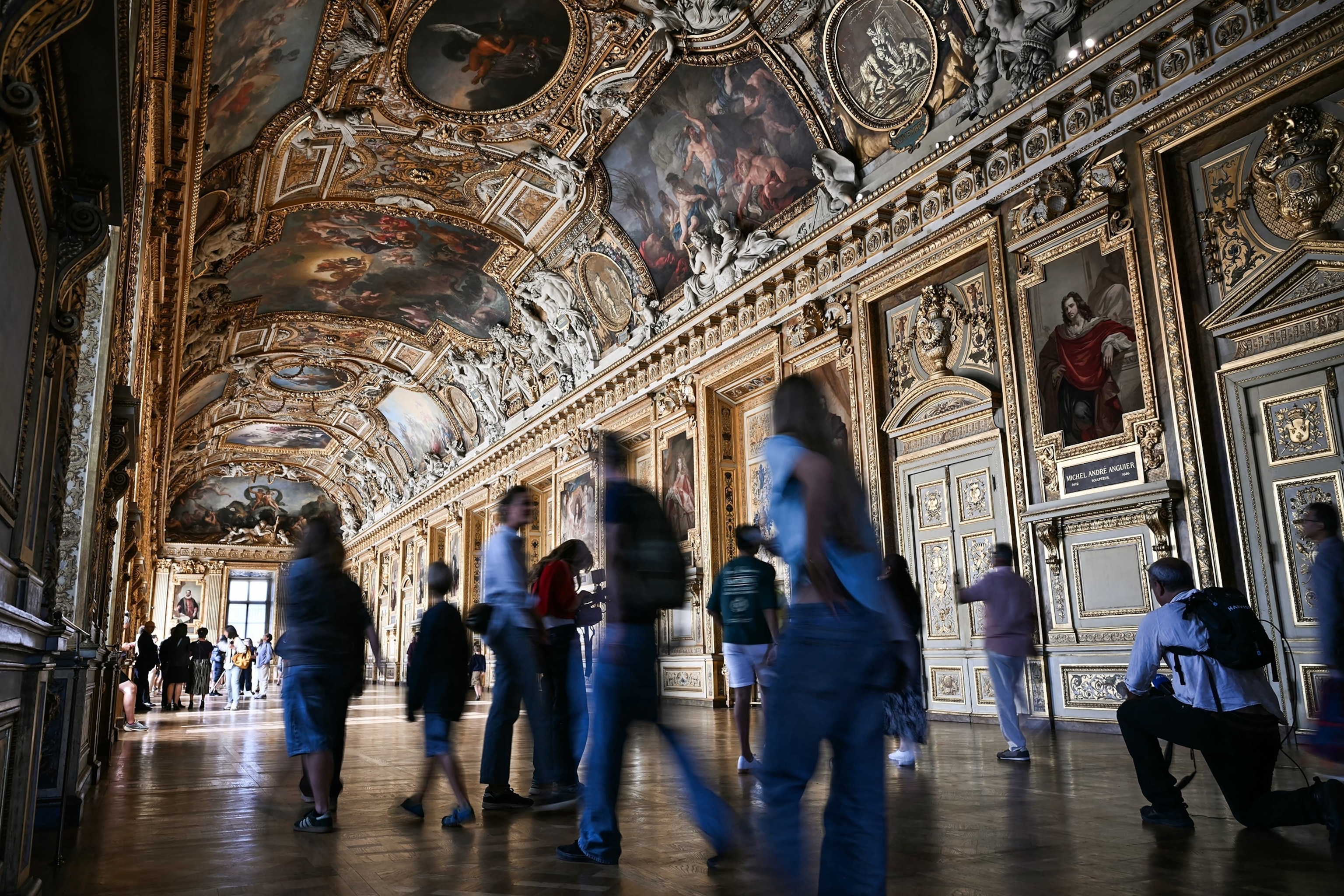 Louvre 'heist' gallery reopens to the public