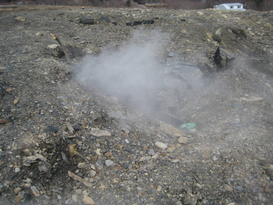 Centralia PA Burning
