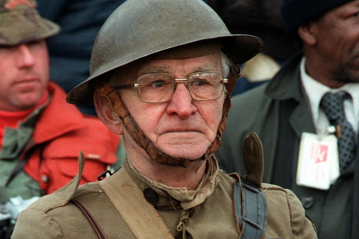 He had a very different set of veterans benefits, for example. (Mickey Sanborn/National Archives)