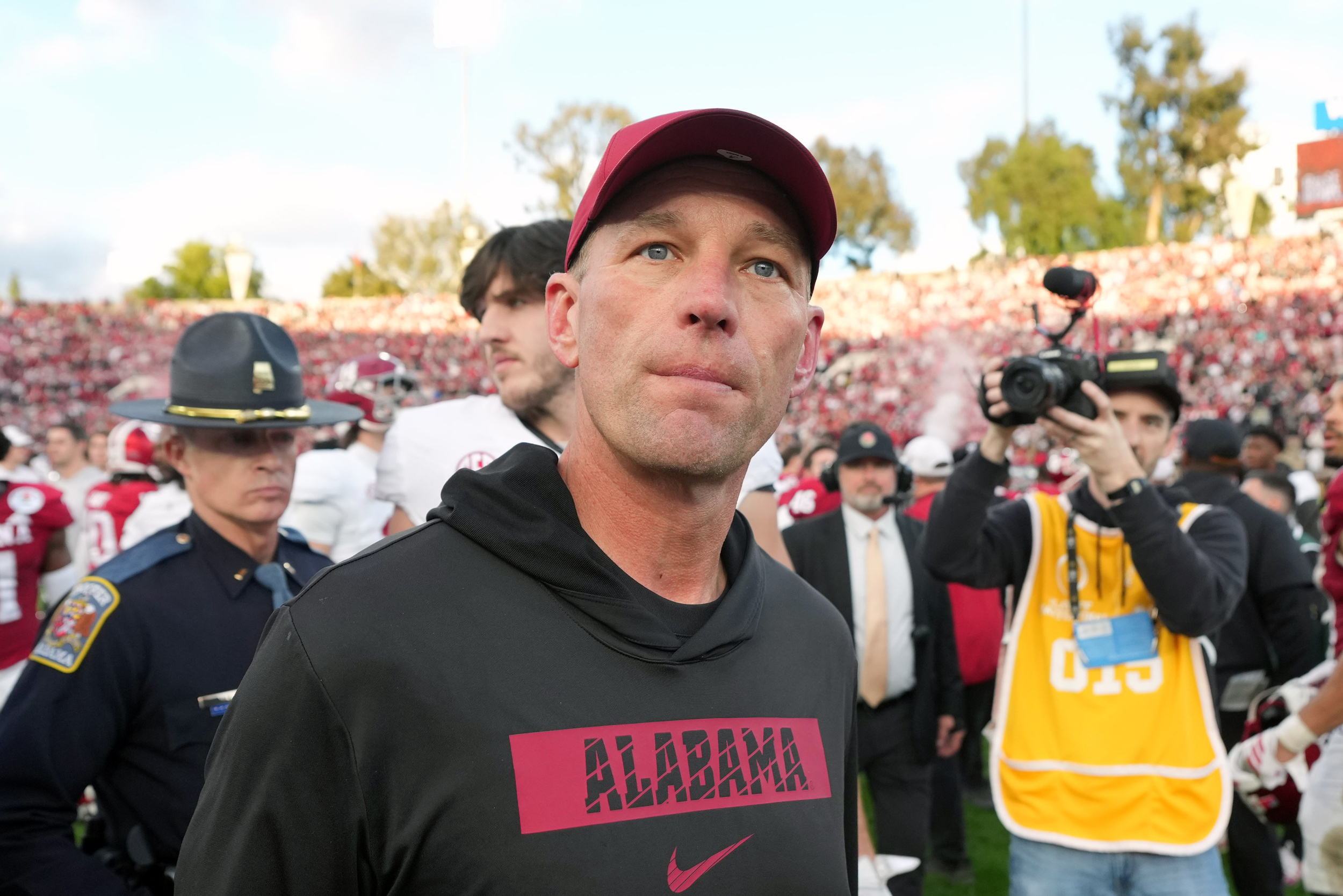 Alabama HC Kalen DeBoer reveals whether Austin Mack or Keelon Russell has separated in QB battle