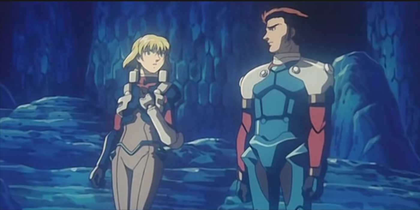 Yuji and Marlene have one last talk in Blue Gender.