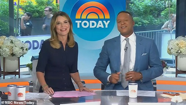 Fan-favorites Savannah Guthrie, Craig Melvin and Al Roker were all missing from the Today show this week... just days after a brazen studio break-in shook up 30 Rock. Guthrie and Melvin are seen in June